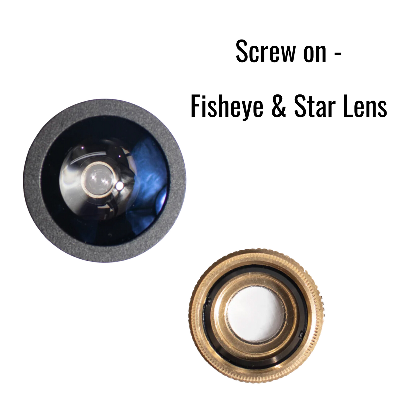 Screw Lens - Fisheye & Star