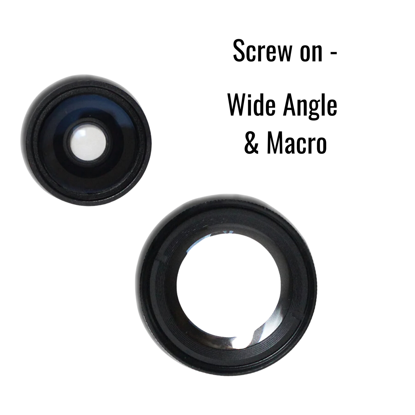 Screw Lens - Wide Angle & Macro